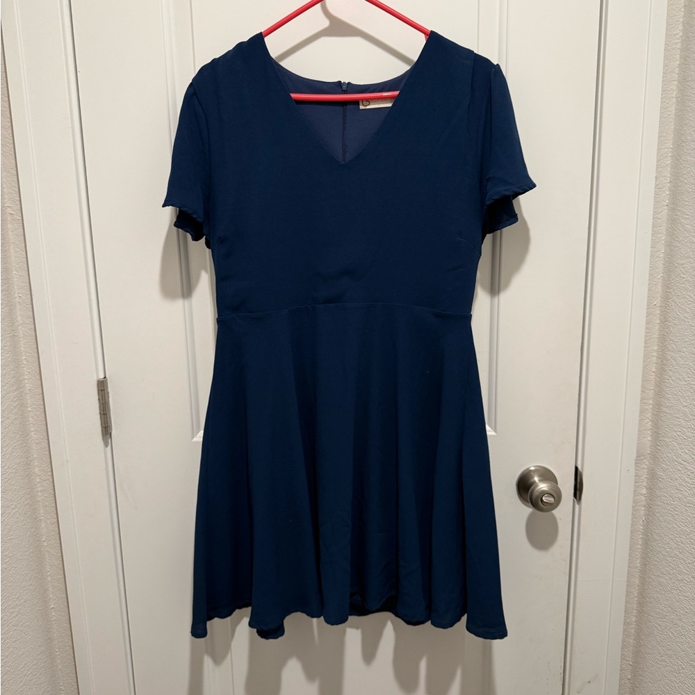 Altar'd State Navy Mini Dress